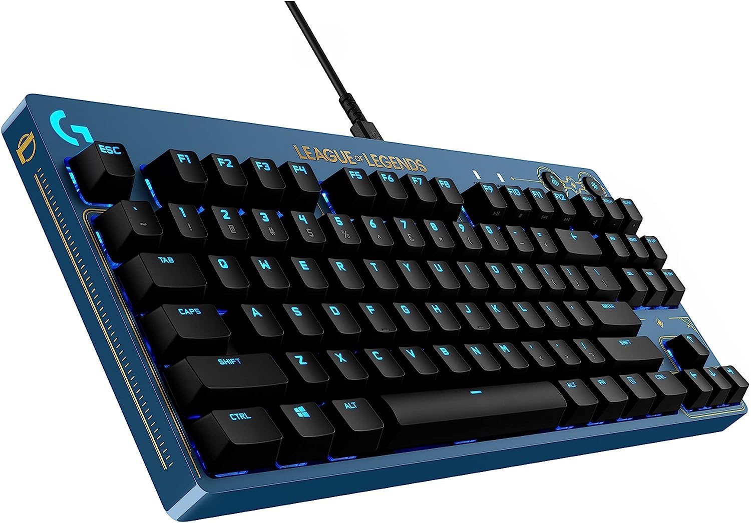 Logitech G PRO Tenkeyless , RGB League of Legends Edition Mechanical Gaming Keyboard Logitech G PRO Tenkeyless , RGB League of Legends Edition Mechanical Gaming Keyboard